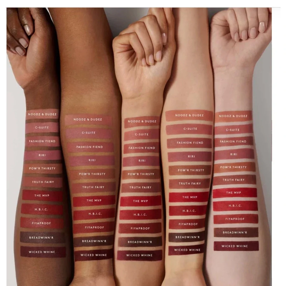 FENTY BEAUTY Rihanna Icon Velvet Liquid Lipstick Pow'r Thirsty 08 Caramel Nude